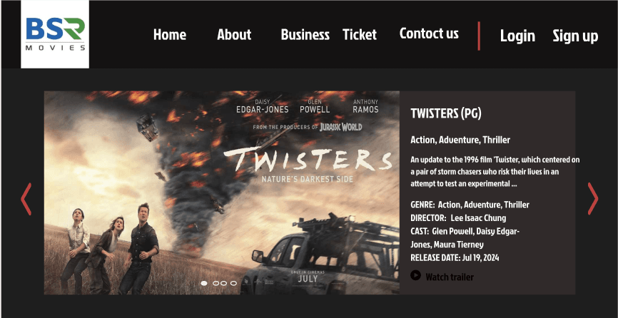 Movie Details Page