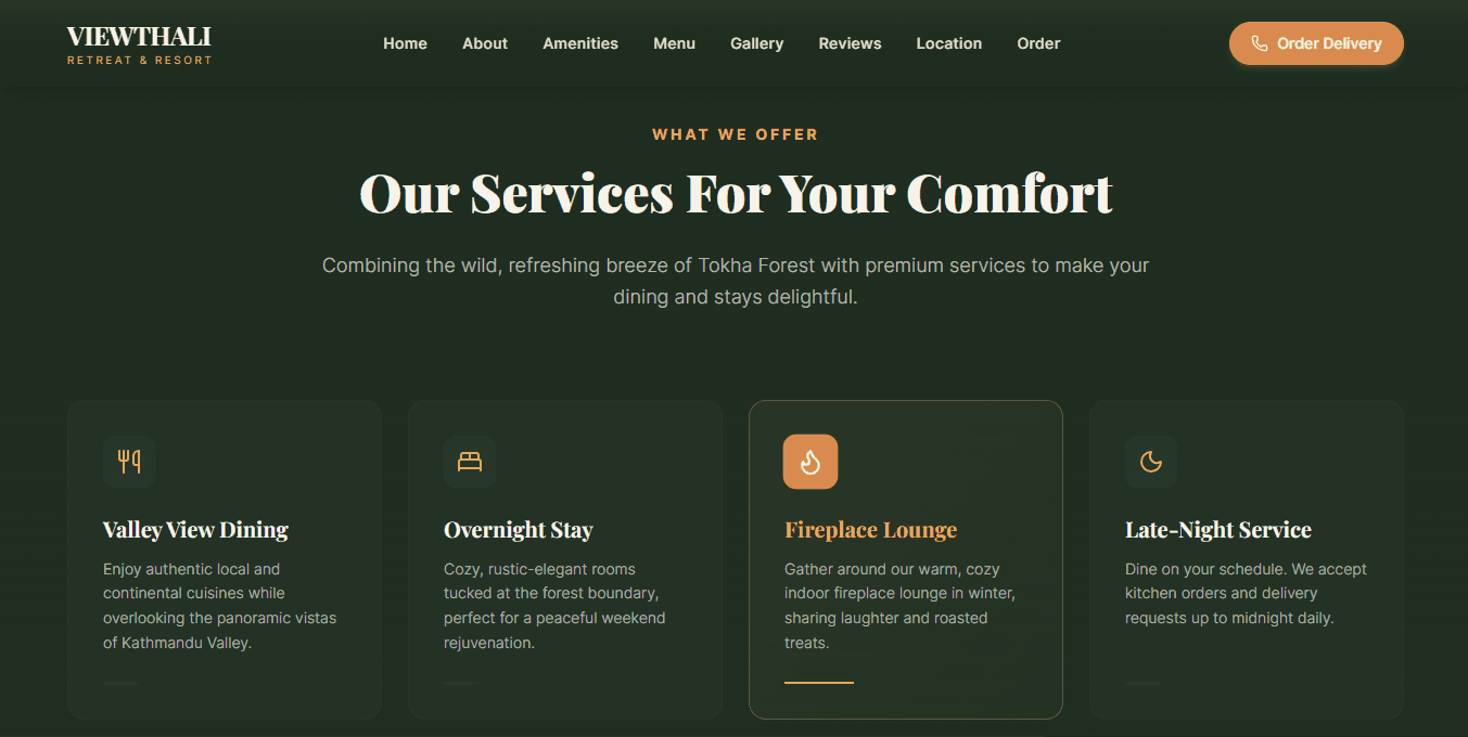 Resort Accommodation