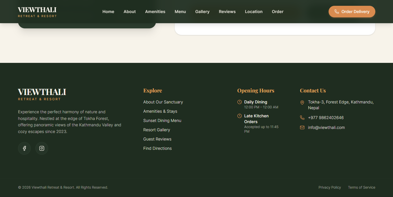 Viewthali Retreat and Resort